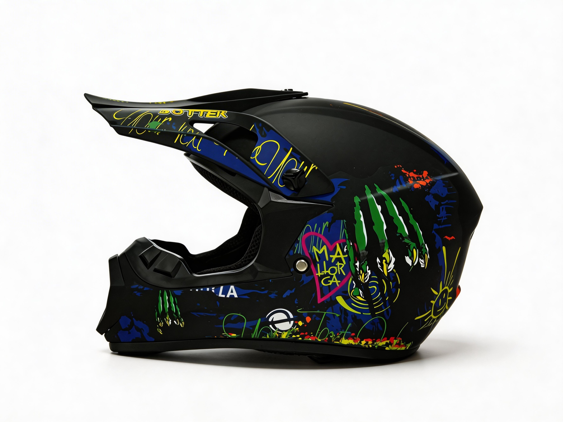NEXVEY full face motocross helmet for youth - DOT approved safety gear