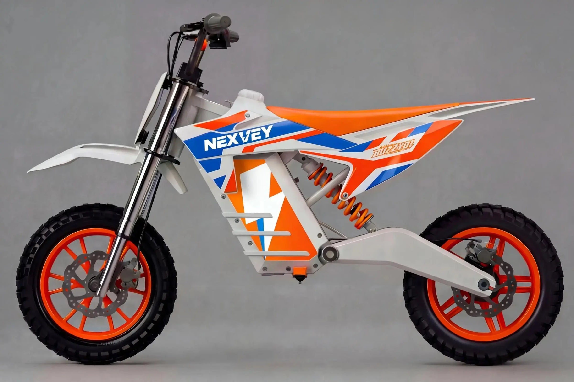NEXVEY Spark Series kids electric dirt bike with training wheels for beginners