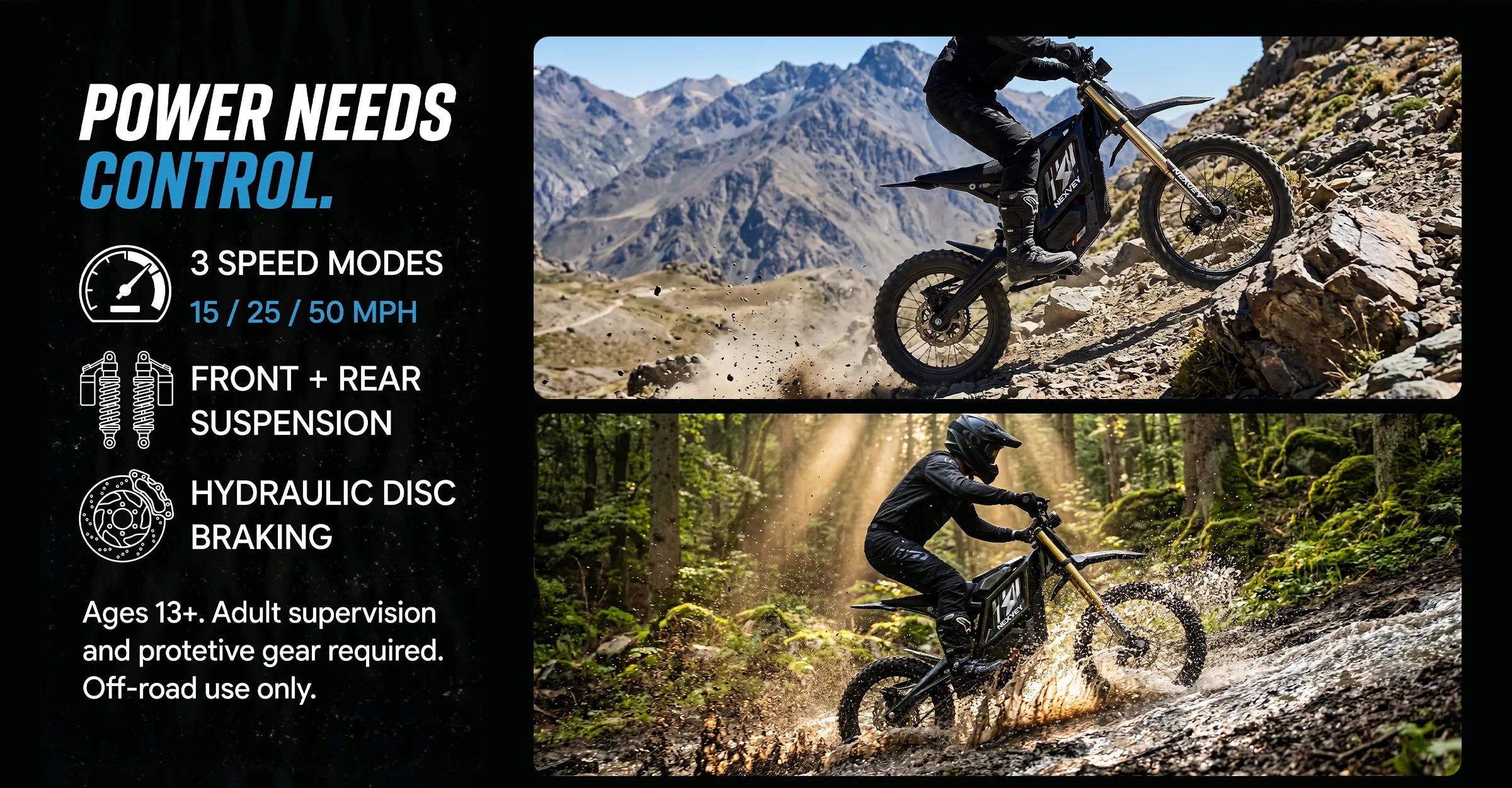 FLASH PRO electric dirt bike