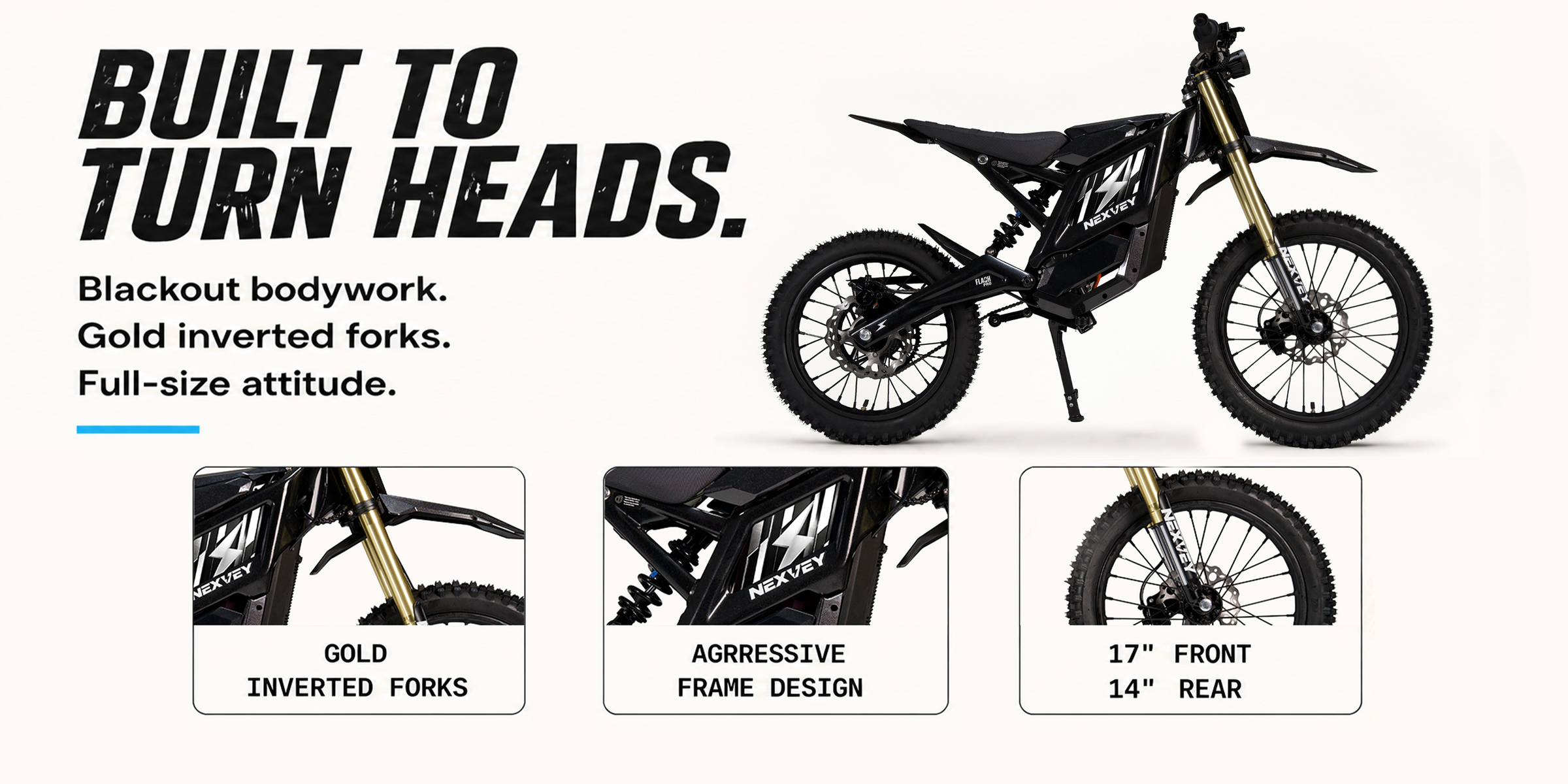 FLASH PRO electric dirt bike