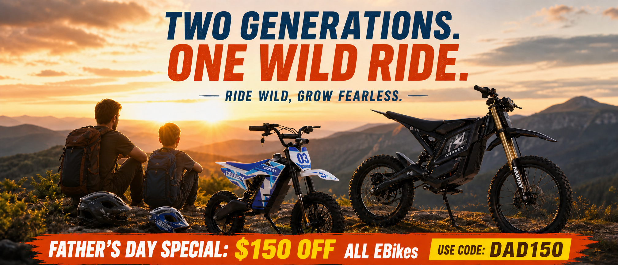 NEXVEY electric dirt bike
