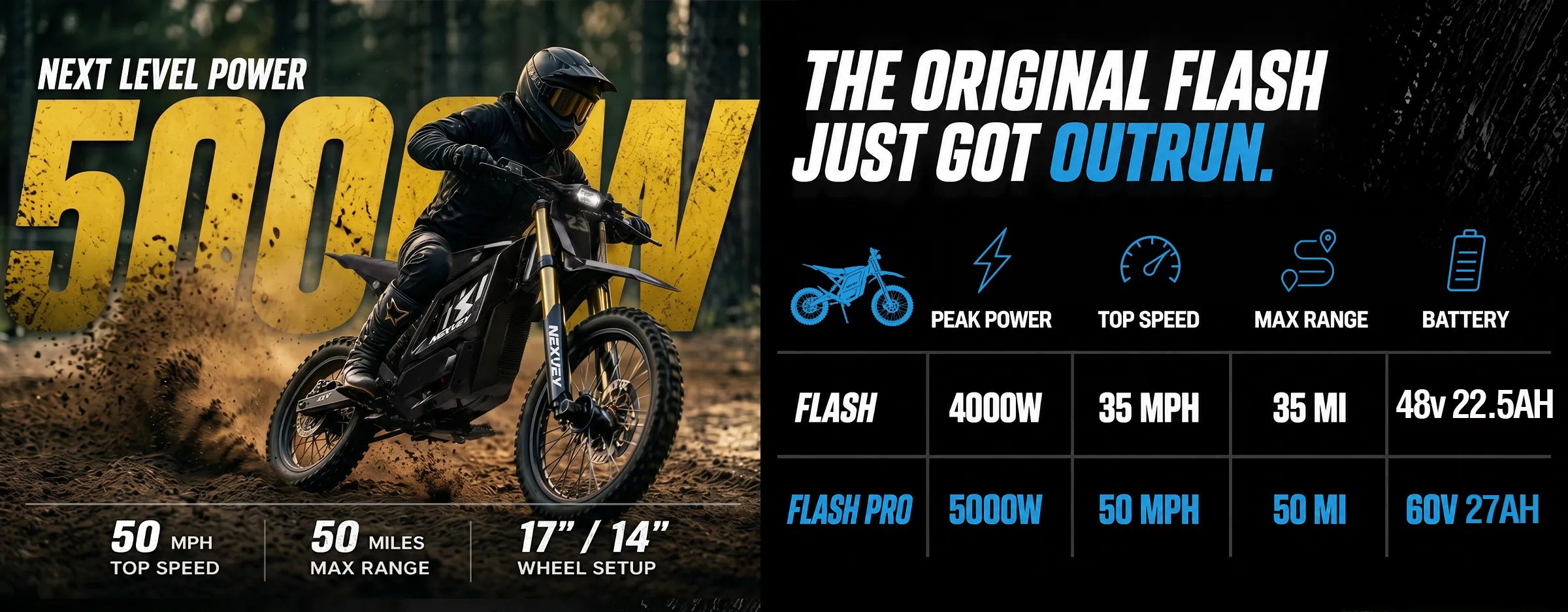 FLASH PRO electric dirt bike