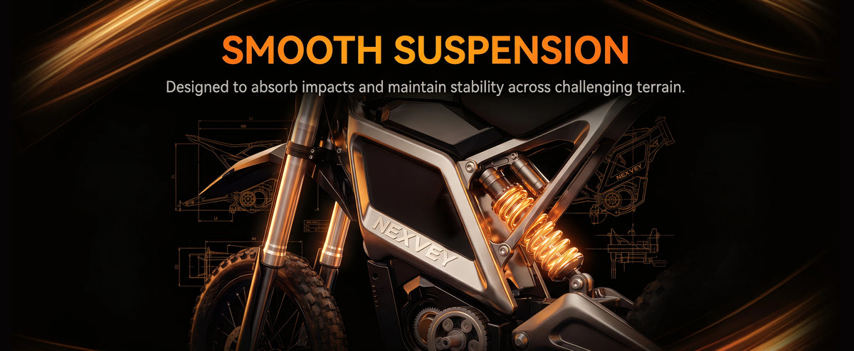 NEXVEY FLASH 2 front and rear suspension illustration