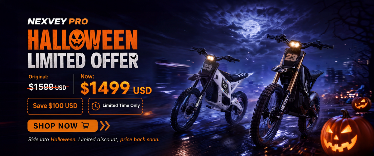NEXVEY PRO Halloween Limited Offer. Original USD 1,599, now USD 1,499. Save USD 100. Limited time only.