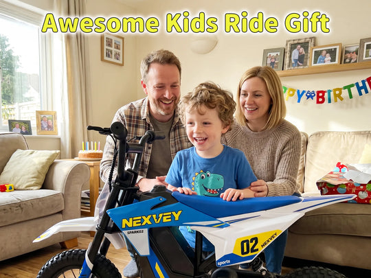 NEXVEY Spark 02 electric dirt bike birthday gift for kids