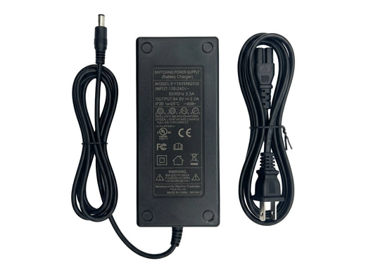 Nexvey Smart Battery Charger (54.6V 2.0A) - Designed for SPARK 03 Series Electric Bikes
