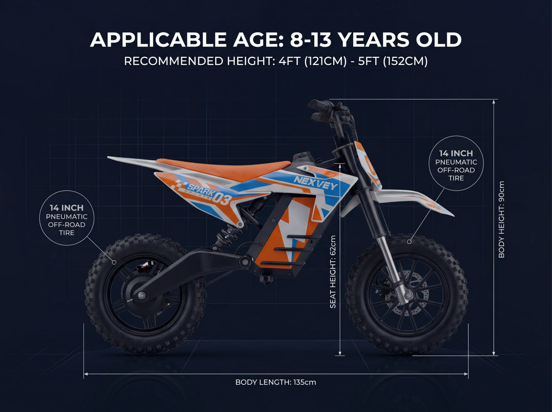 A high-performance yellow NEXVEY FLASH electric dirt bike featuring a 4000W peak motor, 3-speed modes, and dual suspension for authentic off-road performance for teens